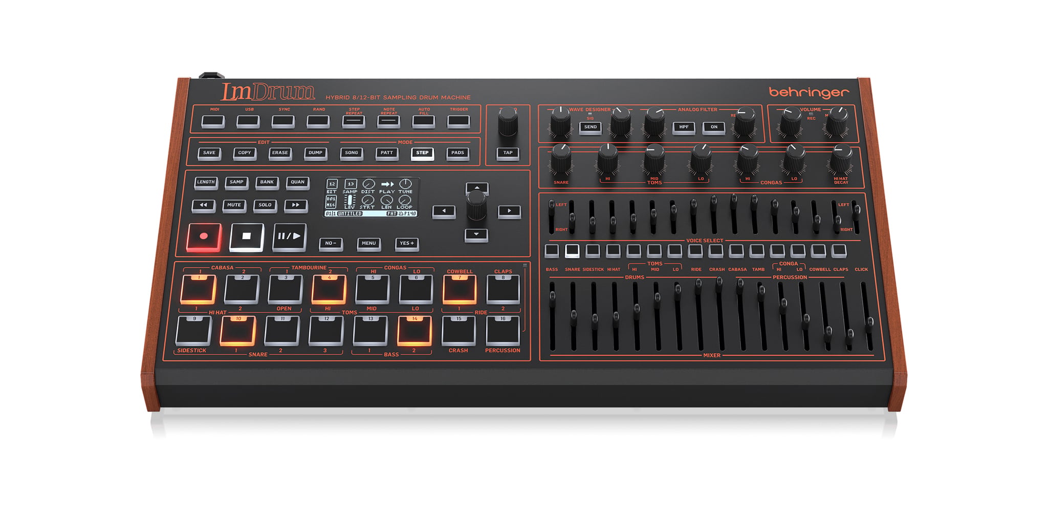 Ảnh minh họa LM DRUM Machines Behringer 1