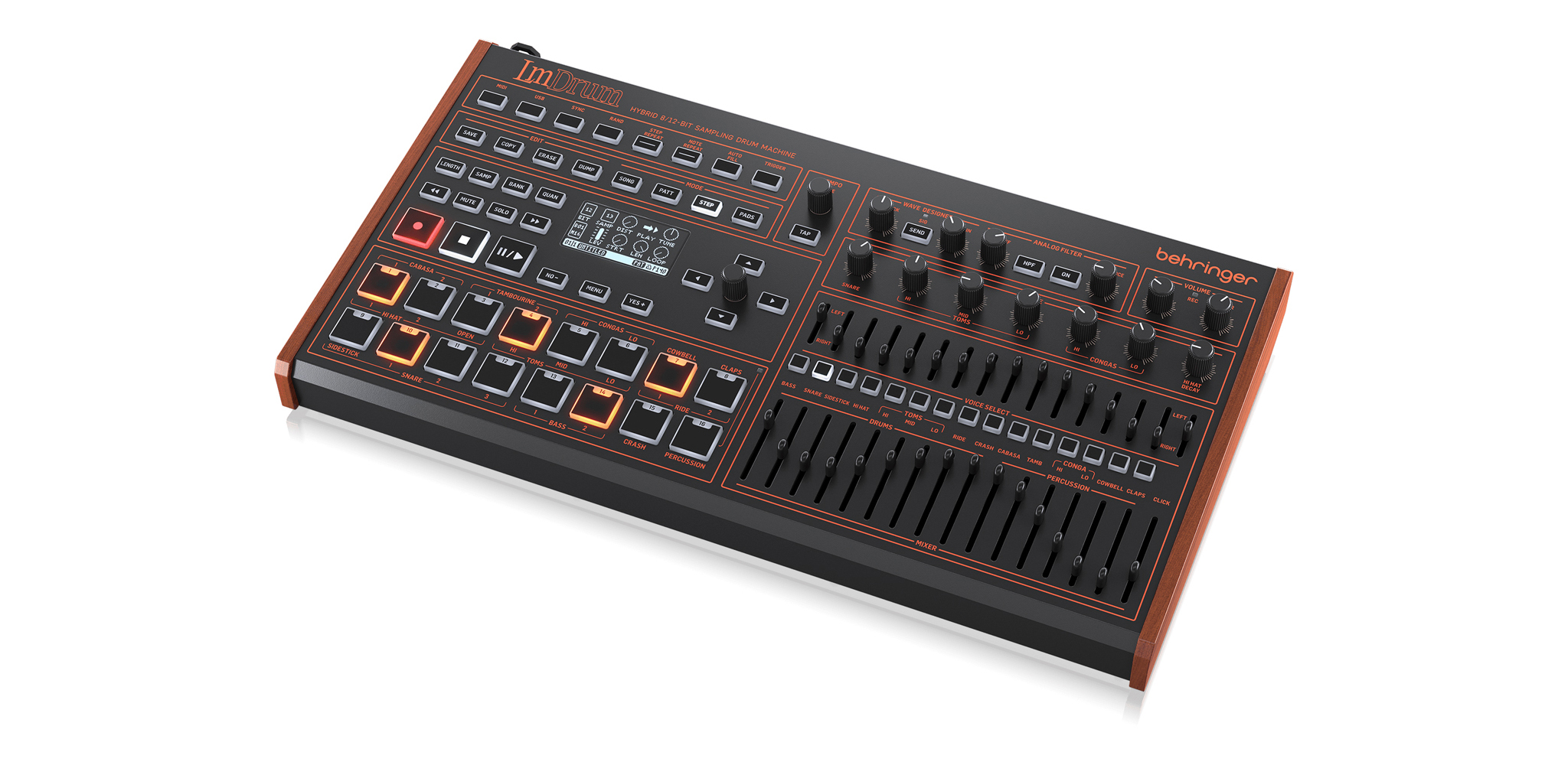 Ảnh minh họa LM DRUM Machines Behringer 3