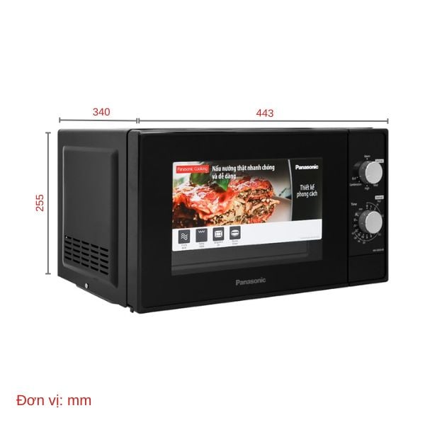 Ảnh minh họa Lò vi sóng có nướng Panasonic NN-GM24JBYUE 20 lít 1