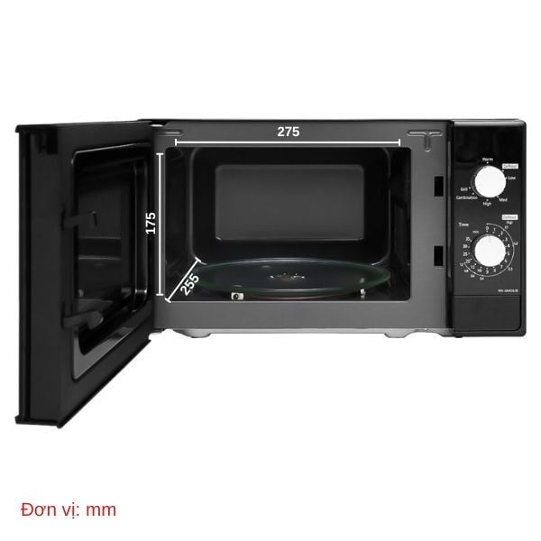 Ảnh minh họa Lò vi sóng có nướng Panasonic NN-GM24JBYUE 20 lít 2