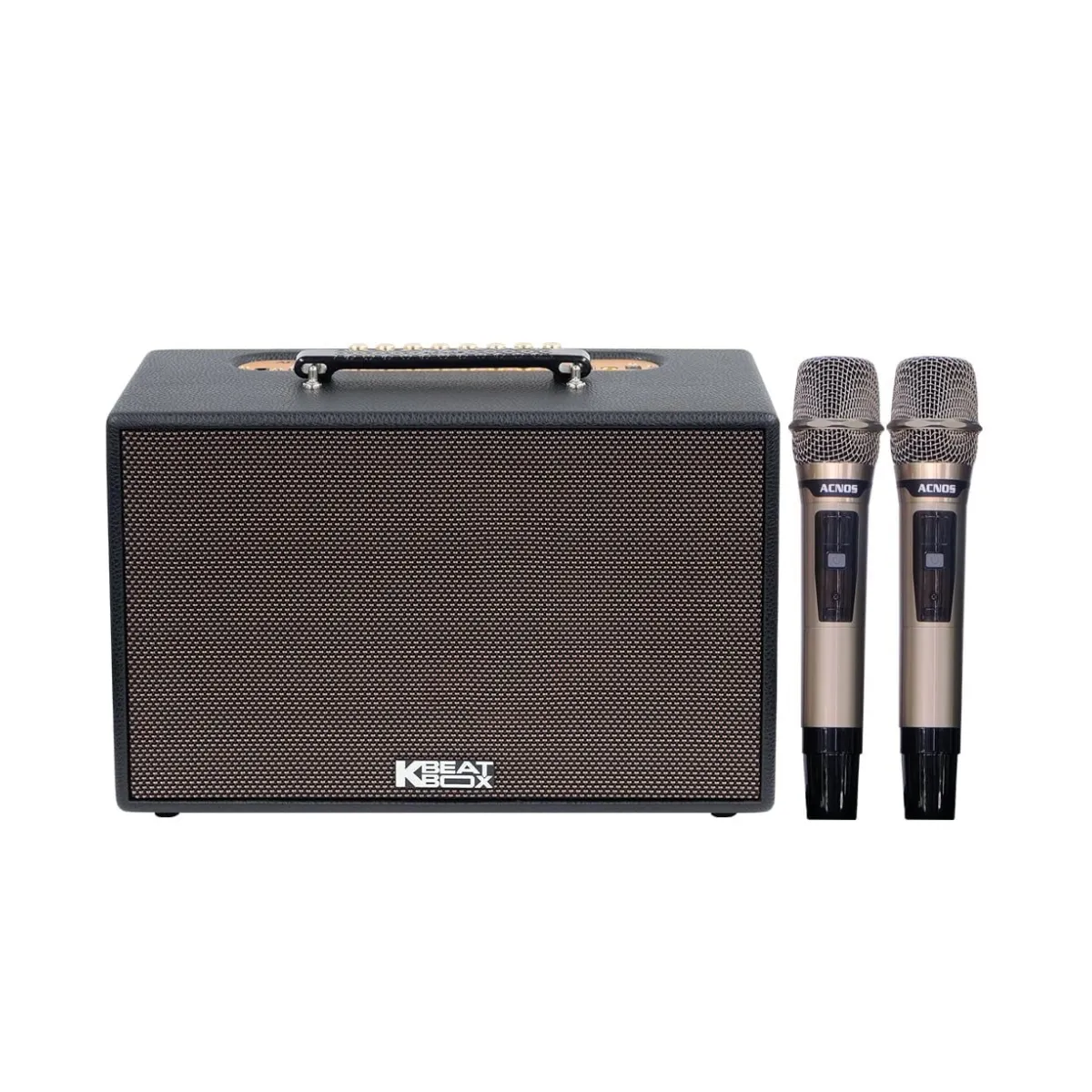Ảnh minh họa Loa Acnos CS201Plus (New 2026, 100W RMS, Bluetooth 5.0, Kèm 2 tay micro) 3