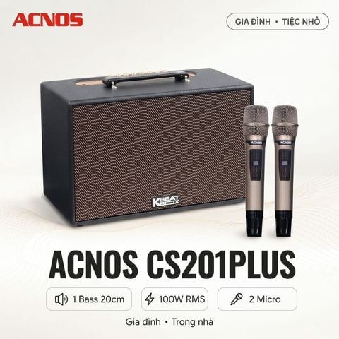 Loa Acnos CS201Plus (New 2026)