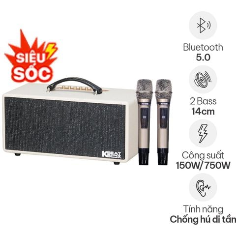Loa Acnos KS369Plus (Kèm 2 Micro)