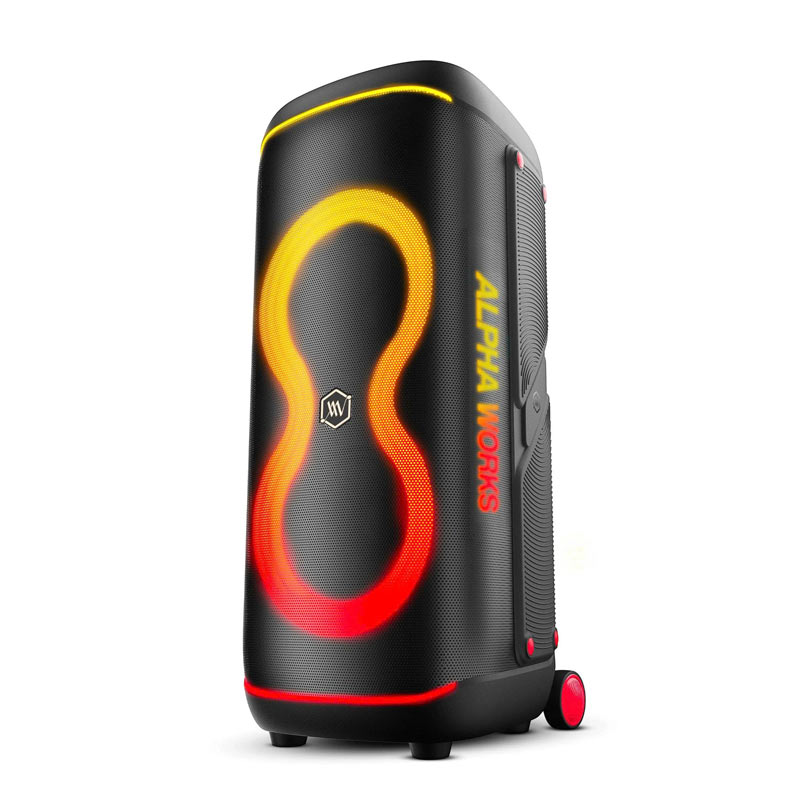 Ảnh minh họa Loa Alpha Works Genbeat 110, Led Đẹp, Công suất 100W RMS, Bluetooth 5.3 1