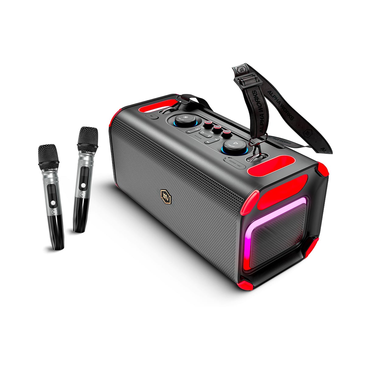 Loa Alpha Works Genbeat X (150W, Kèm 2 micro)