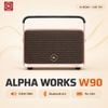 Loa Alpha Works W90 (100W RMS, Pin 25h, Bluetooth 6.0)