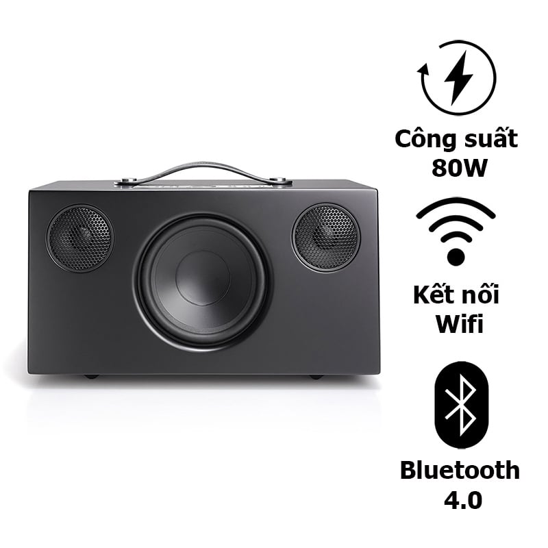 Loa AudioPro Addon C10, 80W, Bluetooth 4.0, Wifi, RCA, AUX