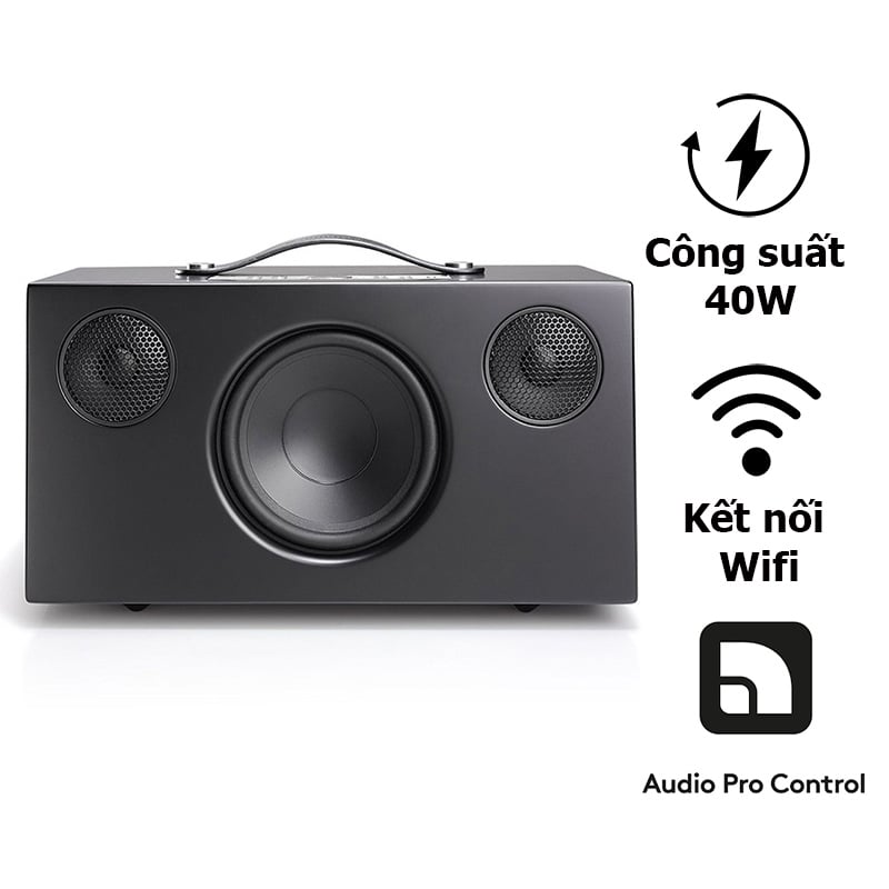 Loa AudioPro Addon C5, 40W, Bluetooth, Wifi, AUX, RCA, USB