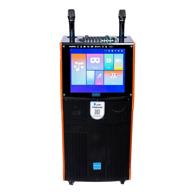 Loa AZPro AZ-956 | Loa Kéo Có Màn Hình Cảm Ứng, Bass 4 Tấc
