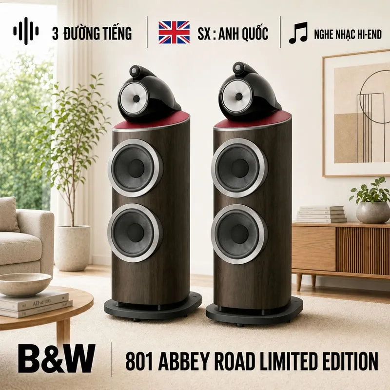 Ảnh minh họa Loa B&W 801 Abbey Road Limited Edition 1