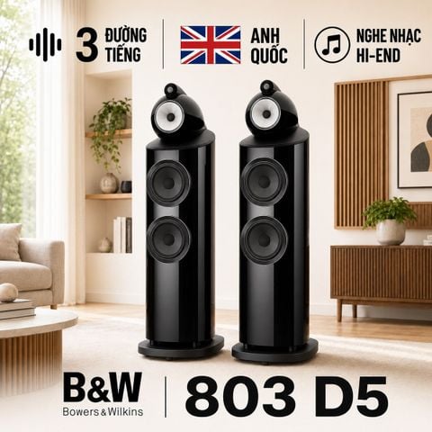 Loa B&W 803 D5 (Sản xuất tại Anh)