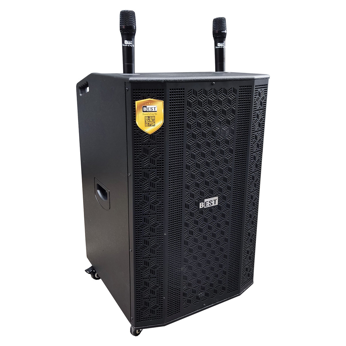 Loa BEST B50 (Bass 18 Inch, 2 Micro Không Dây)
