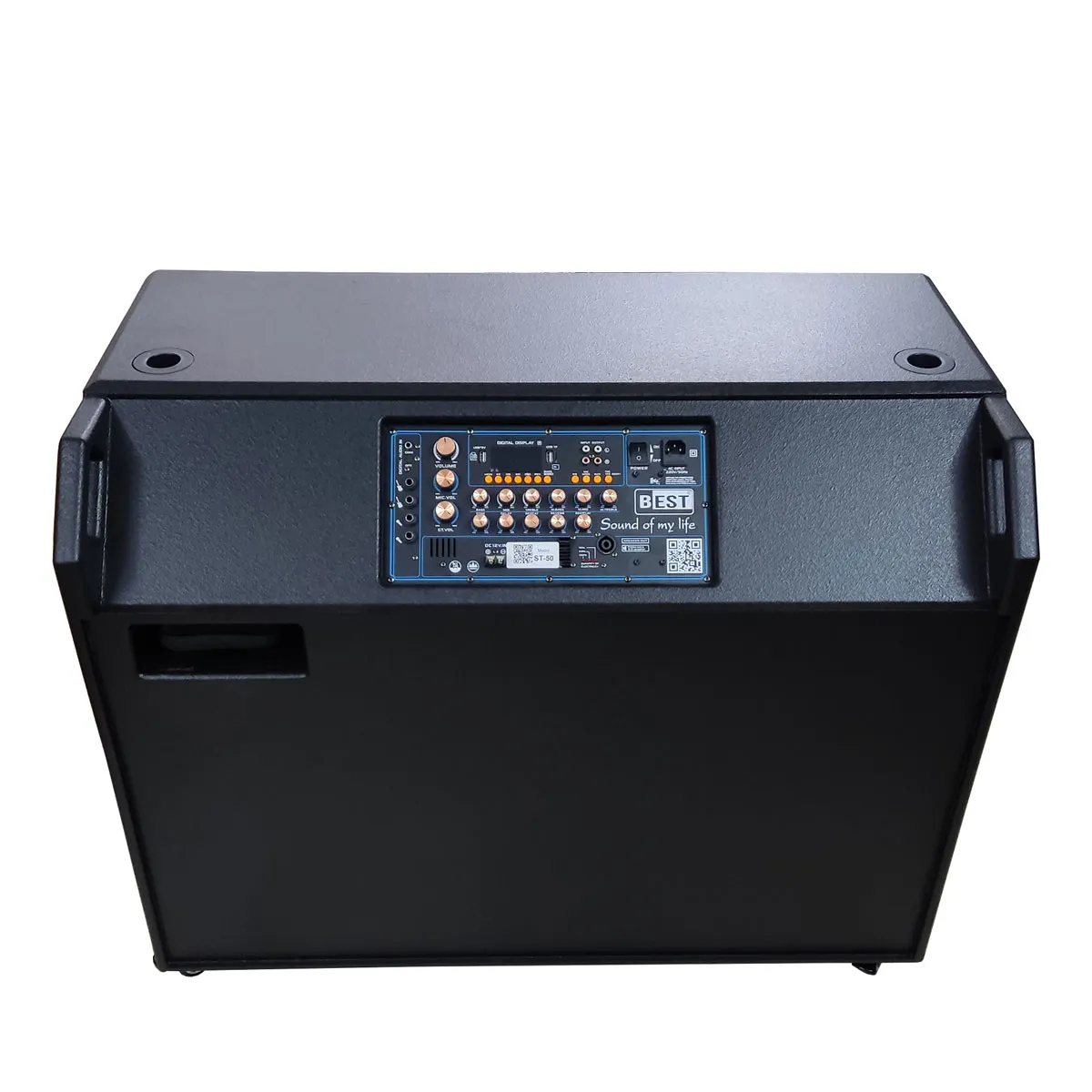 Ảnh minh họa Loa BEST ST-50 (Bass đôi 6 Inch, kèm 2 Micro không dây) 3