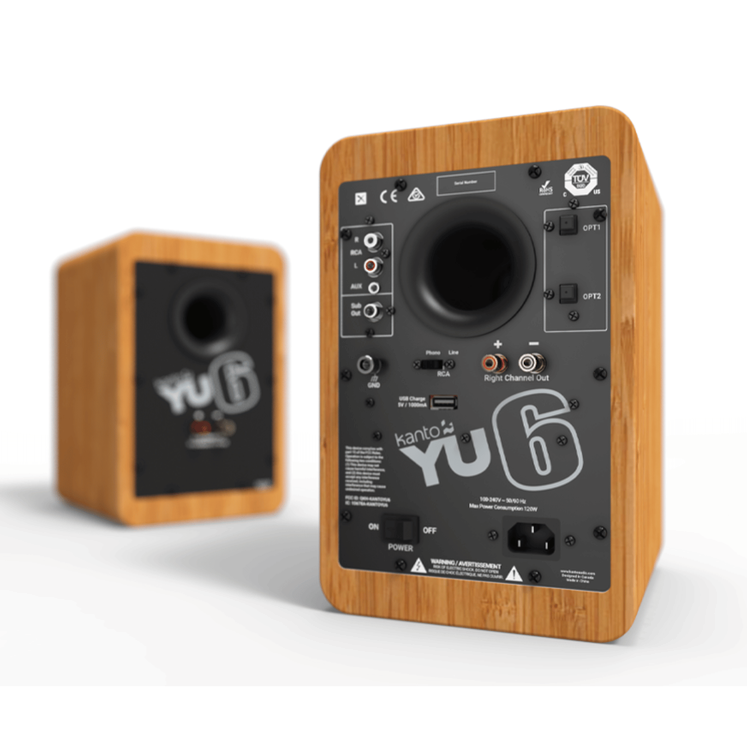 Ảnh minh họa Loa Bluetooth Kanto YU4 Bamboo 1