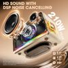 Loa Bluetooth Retro W-KING H330 | Bass Radiator Bluetooth 5.4, TWS