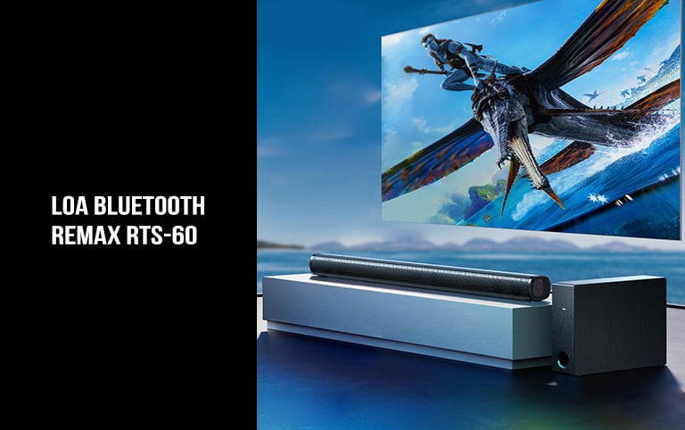 Ảnh minh họa Loa Bluetooth Soundbar 100W Remax RTS-60 2.1 Deep Bass 1