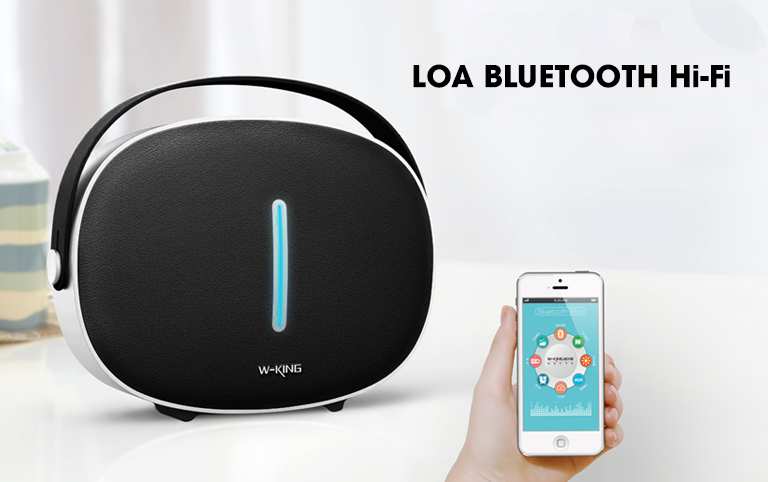 Ảnh minh họa Loa Bluetooth xách tay 30W W-King T8 2