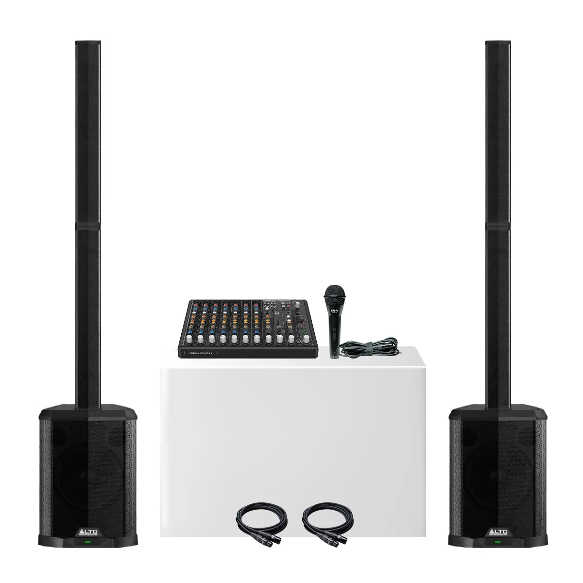 Ảnh minh họa Combo loa cột Alto TS112C New 04 (Alto TS112C, Alto TrueMix 800FX, BIK Pro 8X) 2