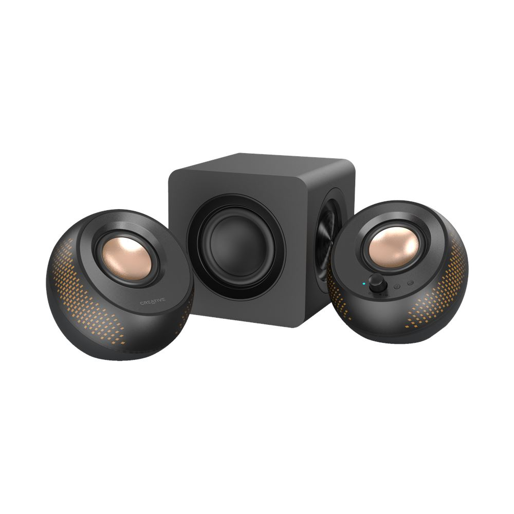 Ảnh minh họa Loa Creative Pebble X Plus | Bluetooth, RGB, Đen (51MF0495AA000) 3
