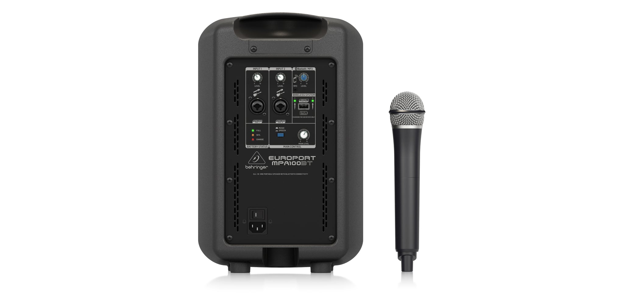 Ảnh minh họa Loa di Động 100W Behringer MPA100BT 3