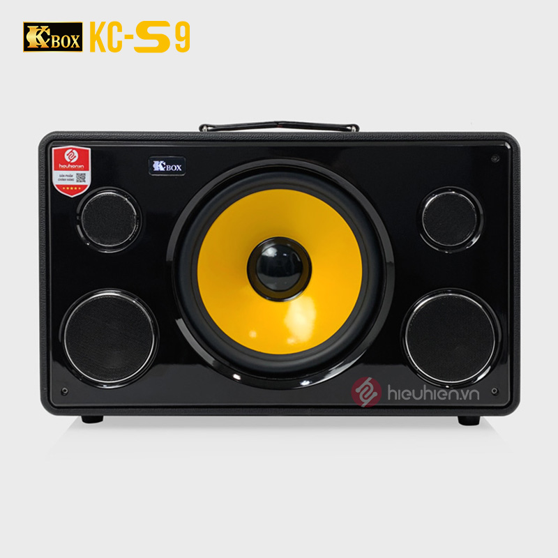 Ảnh minh họa Loa Di Động KCBOX S9 | Bass Sup 25 (600W) Kèm 2 Micro 2