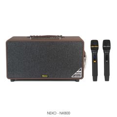  Loa Di Động NEKO NK800 | Công Suất 480W, Kèm 2 Micro Cao Cấp 