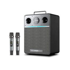  Loa di động W-King T6 – Công suất 110W, Kèm 2 micro 
