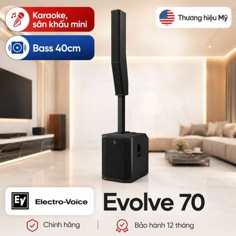 Loa Electro voice Evolve 70 (2000W, 133 dB, Bluetooth, loa Column)