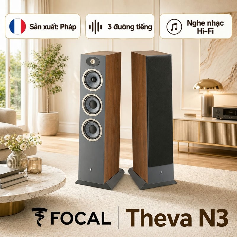 Loa Focal Theva N3 (Sản xuất: Pháp)