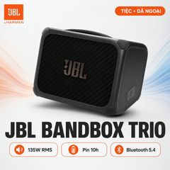  Loa JBL Bandbox Trio (135W, Pin 10h, Bluetooth 5.4) 
