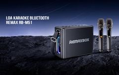 Loa Karaoke Bluetooth Remax RB-M51 120W kèm 2 micro 