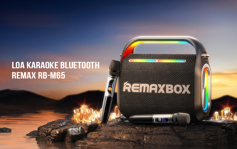 Ảnh minh họa Loa Karaoke Bluetooth Remax RB-M65 1