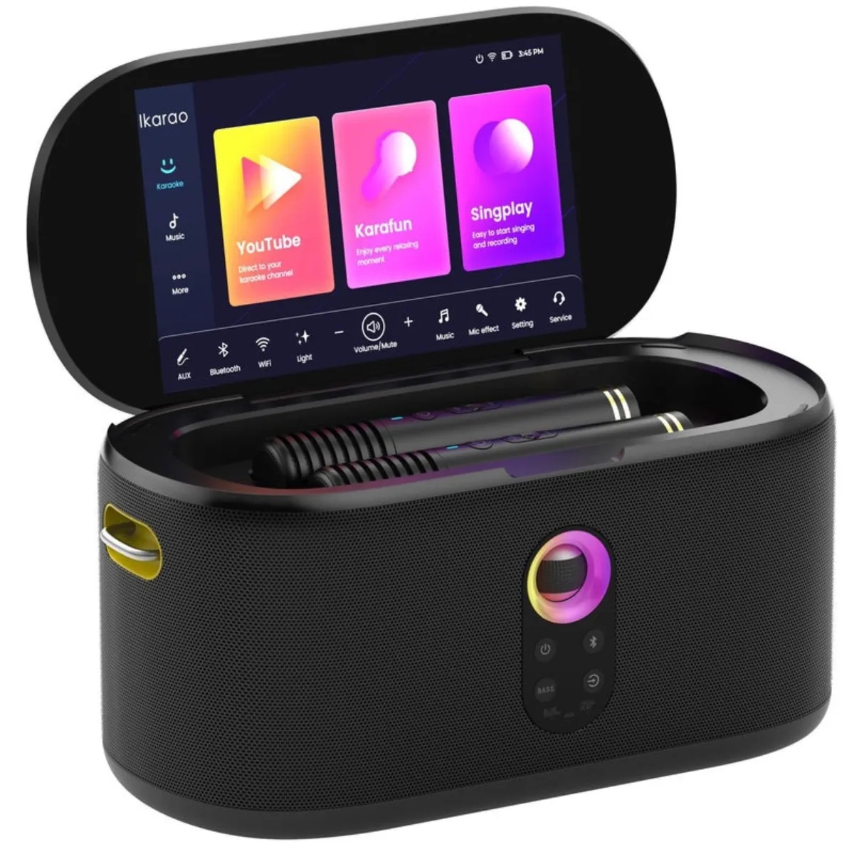 Ảnh minh họa Loa karaoke di động có màn cảm ứng Ikarao Shell S1 1