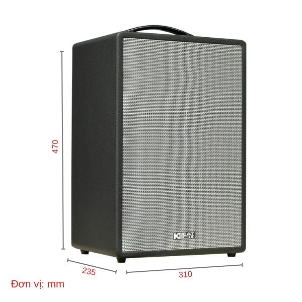 Ảnh minh họa Loa Karaoke di động SONCAMEDIA CS251Q 1