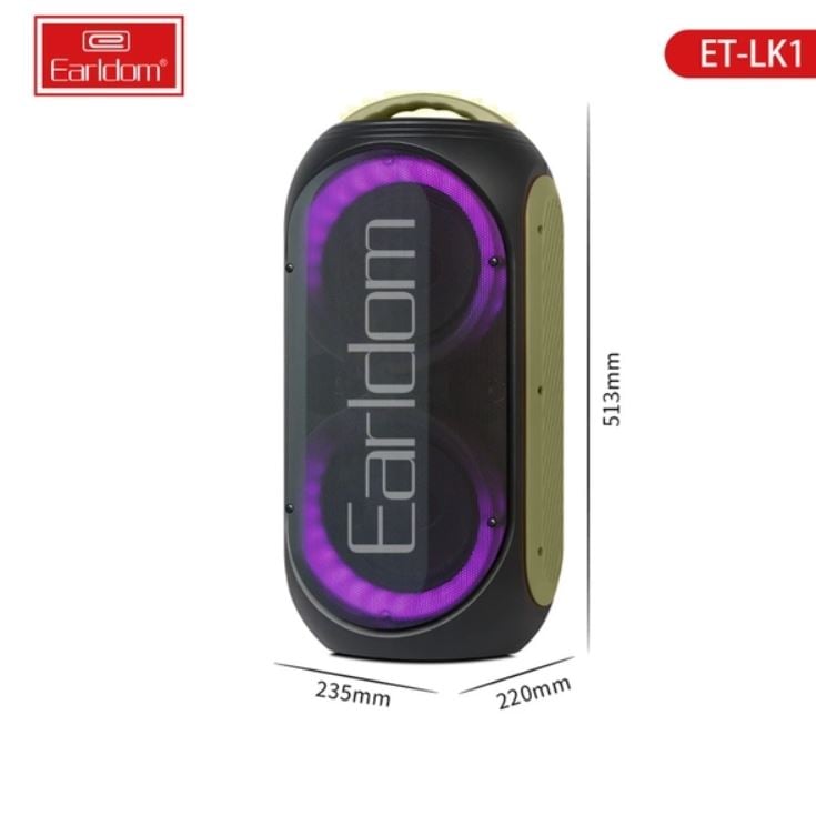 Ảnh minh họa Loa Karaoke Earldom ET-LK1 + 2 Mic 1