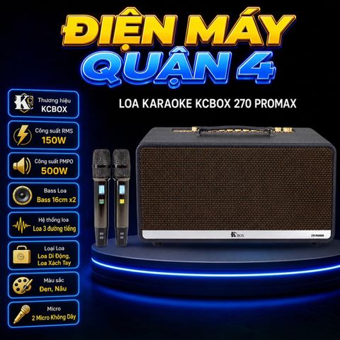 Loa Karaoke Kcbox 270 Promax