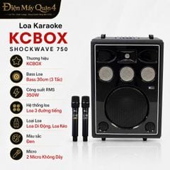  Loa Karaoke kcbox shockwave 750 
