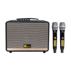  Loa Karaoke Mini KCBOX KC135 V2 (New 2025) 40W, Kèm 2 Micro 
