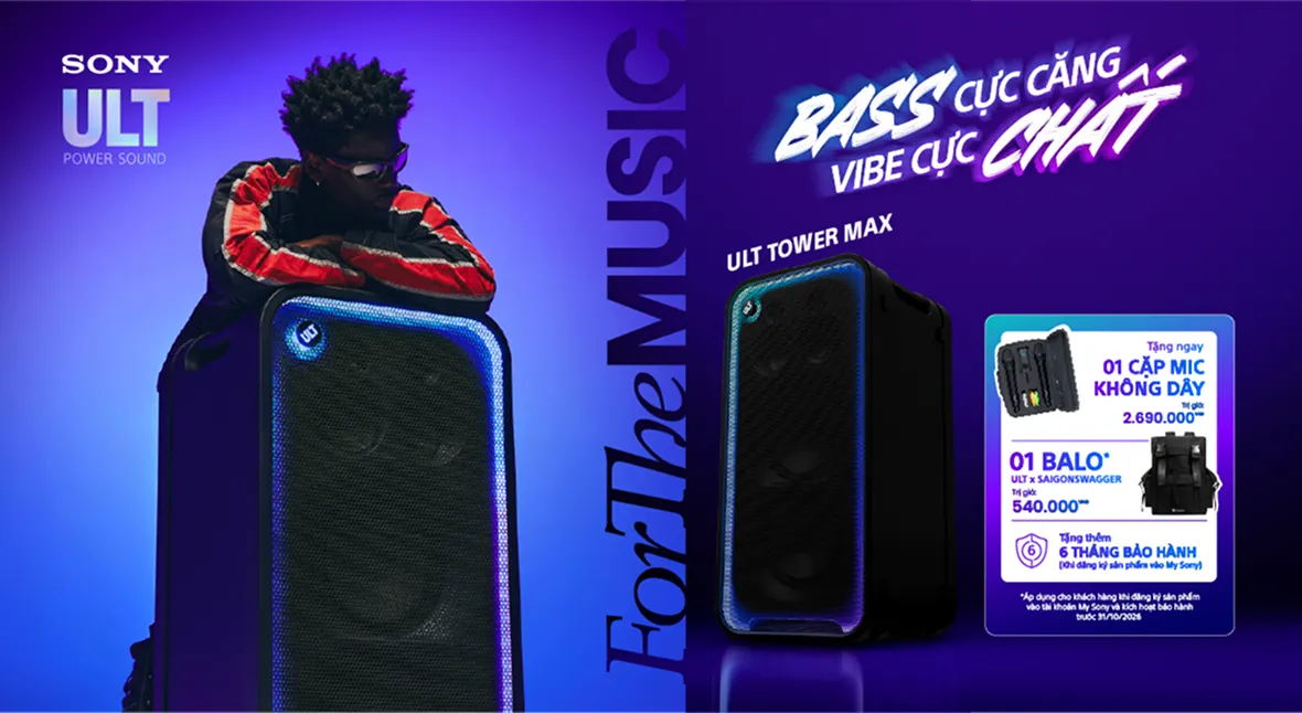 Loa Karaoke Sony ULT TOWER MAX (SRSULT3000)