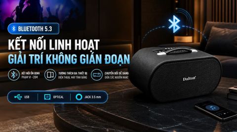 Loa karaoke xách tay Dalton Apollo LS26 450W