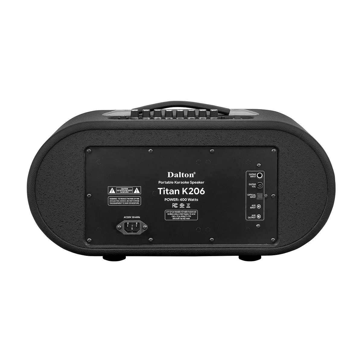 Ảnh minh họa Loa Karaoke xách tay Dalton Titan K206 3