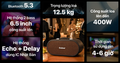  Loa Karaoke xách tay Dalton Titan K206 