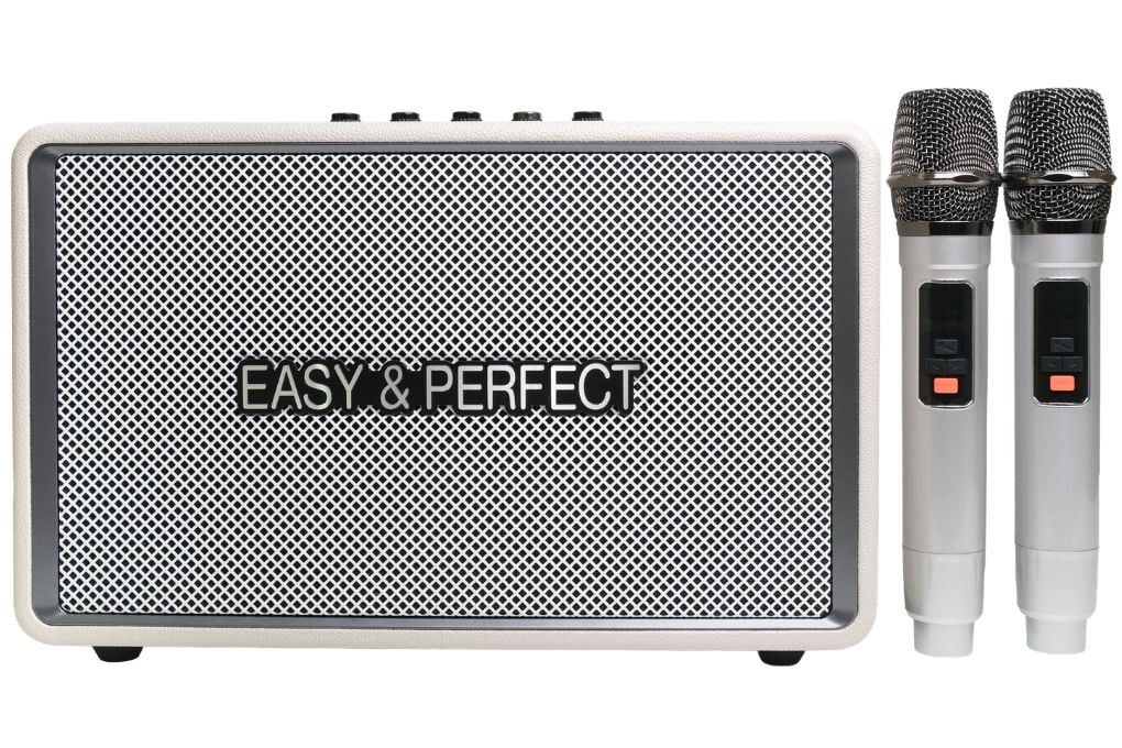 Loa karaoke xách tay Easy & Perfect EP-Votrex 160W - Trắng