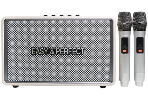 Loa karaoke xách tay Easy & Perfect EP-Votrex 160W - Trắng