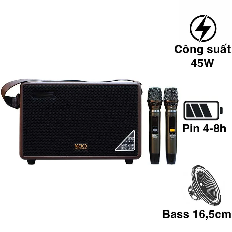 Ảnh minh họa Loa Karaoke Xách Tay NEKO NK02 3