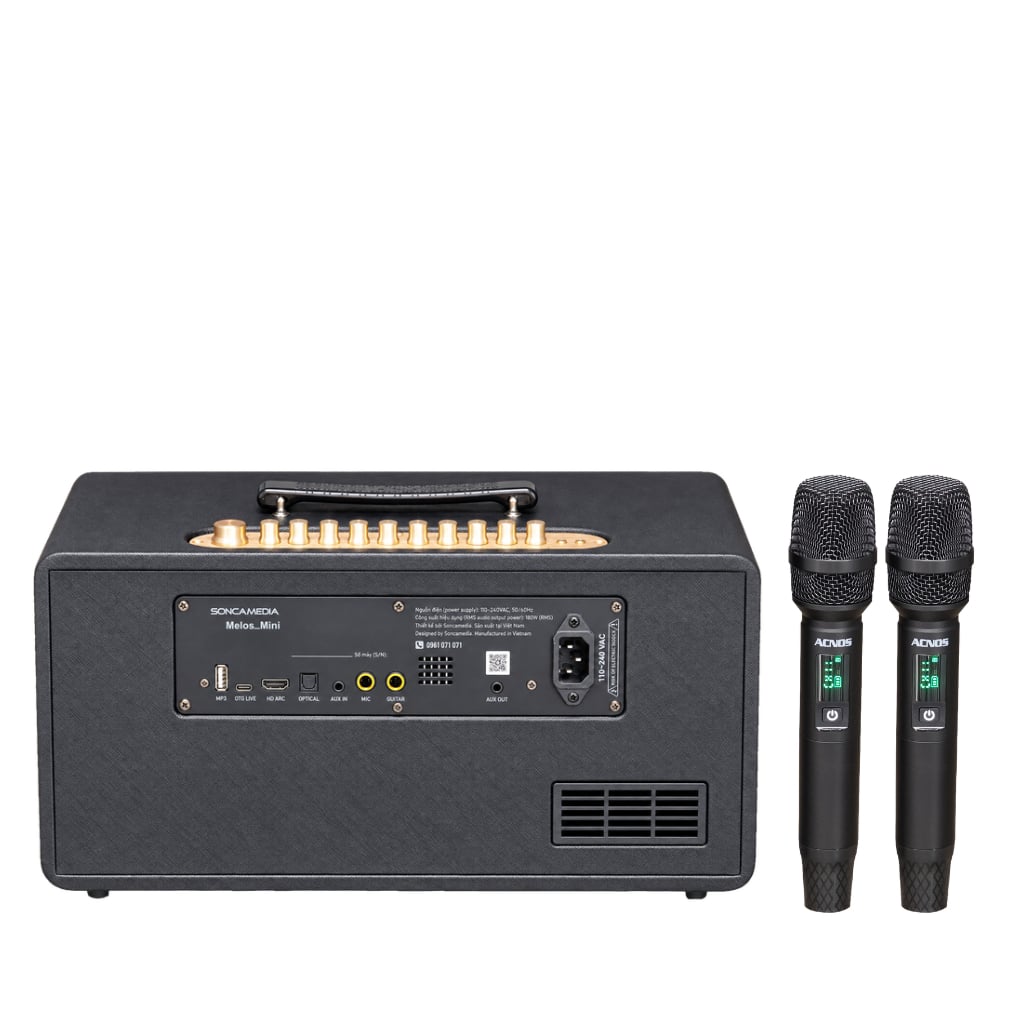 Ảnh minh họa Loa Karaoke Xách Tay Soncamedia SONCAMEDIA MELOS_Mini 3
