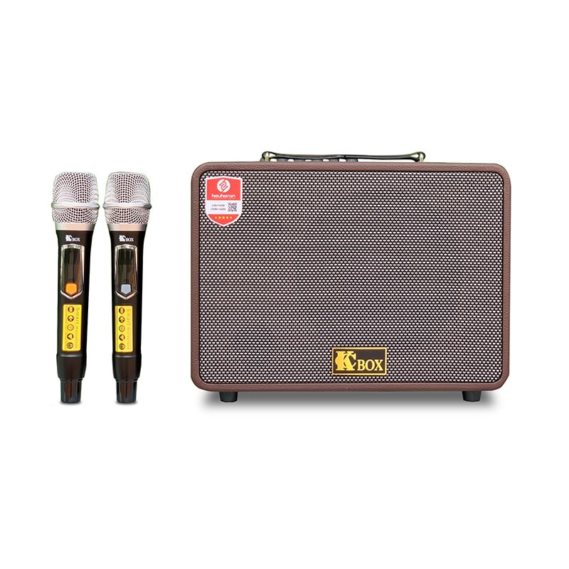 Loa KCBOX KC135 | Loa Karaoke Mini 200W, Kèm 2 Micro