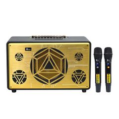  Loa KCBOX S9 Pro – Loa Karaoke 2.1 (200w) Bass Sub 25cm 