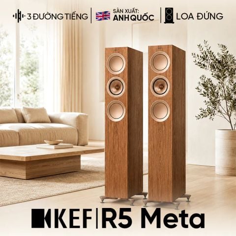 Loa KEF R5 Meta (Độ nhạy 87dB, Tần số 52Hz - 28kHz)