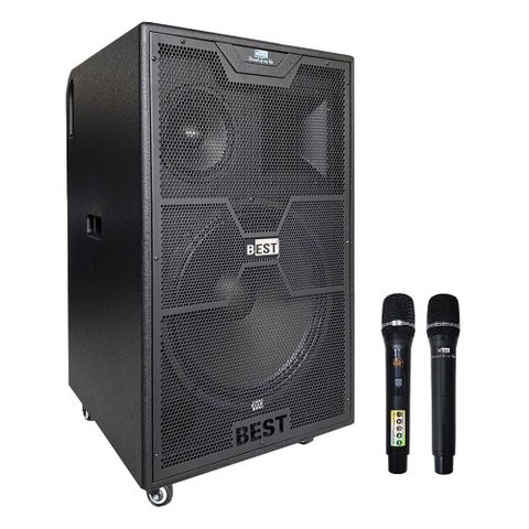 Loa Kéo 4 Tấc BEST B40+ (700W) Kèm 2Micro, Pin 8H